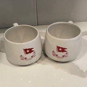 Titanic White Star Line Coffee Mugs Set of 2